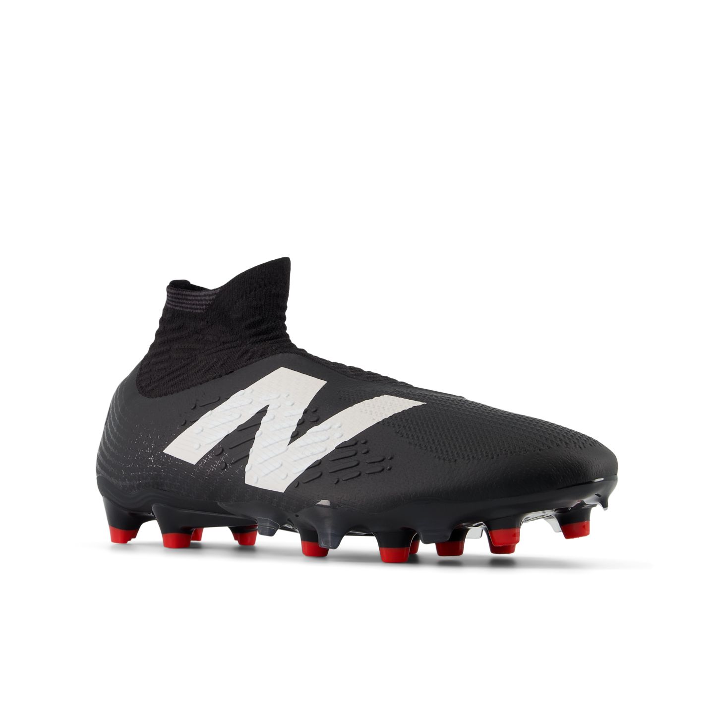 Мужские бутсы New Balance Tekela Pro FG V4+, цвет: Чёрный / Белый — фото 2