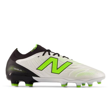 TEKELA ELITE LOW LACED MG V5, White with Black with Pixel Green, ST1MLSP5