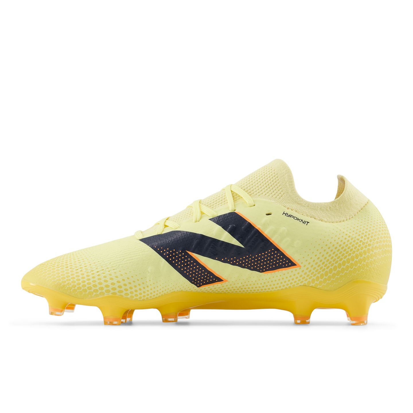 Мужские бутсы New Balance Tekela Magia Low Laced FG V4+, цвет: Parchment With Clementine And Hot Mango — фото 2