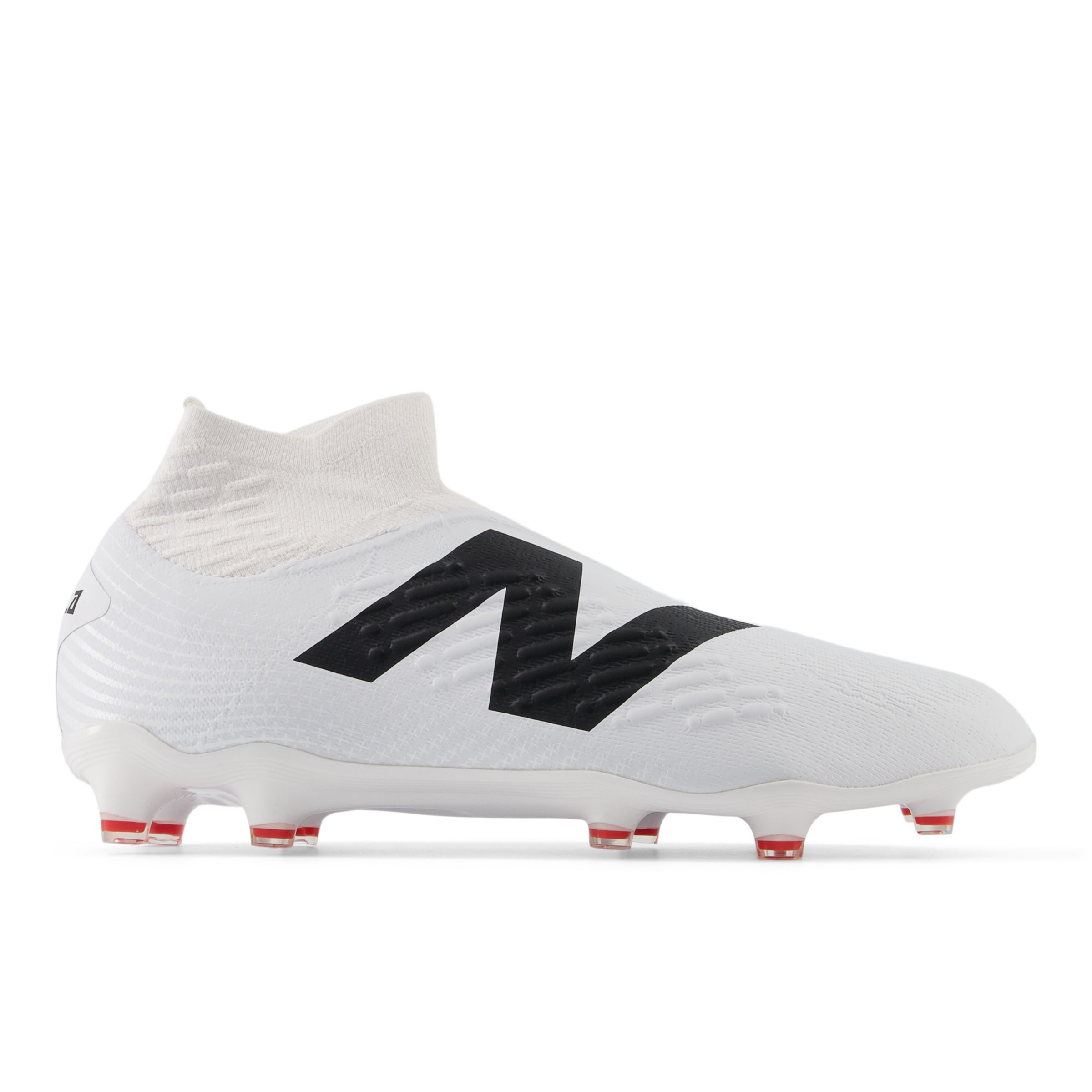 

New Balance Unisexe TEKELA MAGIA FG V4+ en Blanc/Noir/Rouge, Synthetic, Taille 42.5 Large