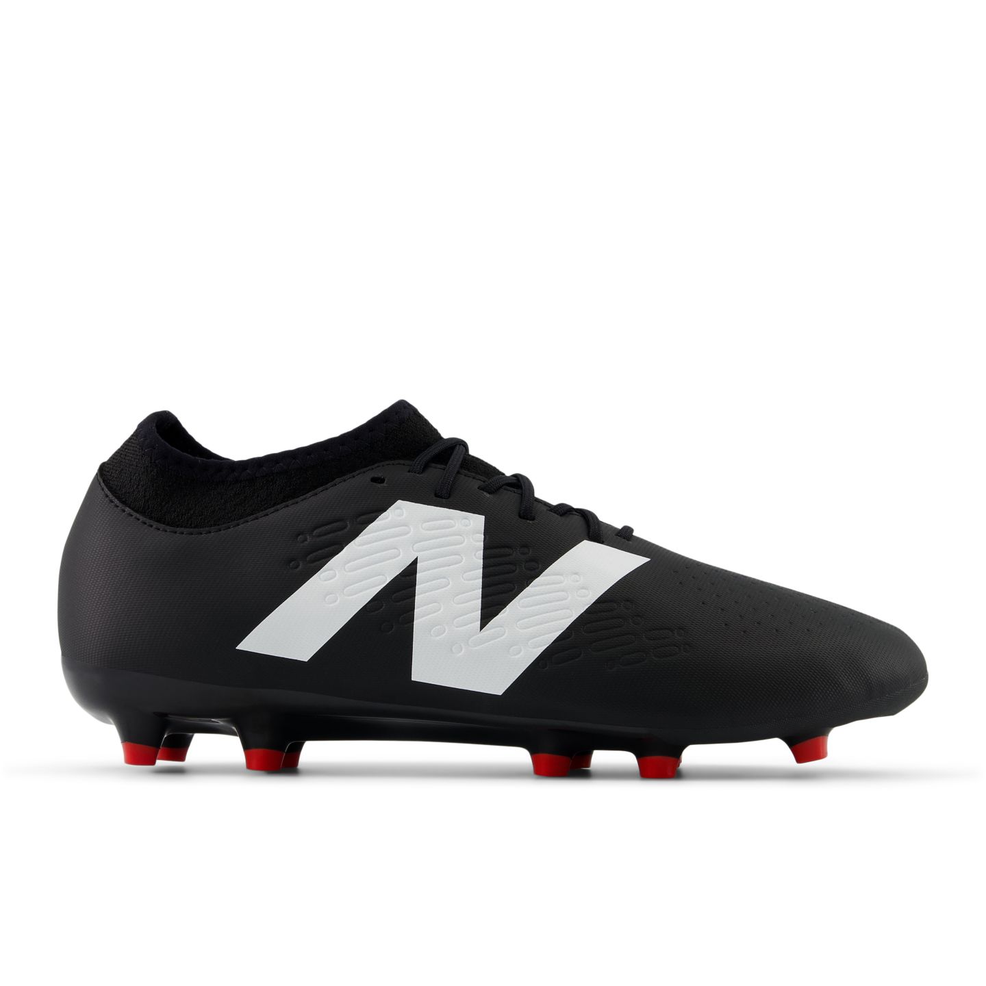 Мужские бутсы New Balance Tekela Magique FG V4+, цвет: Чёрный / Белый — фото 1