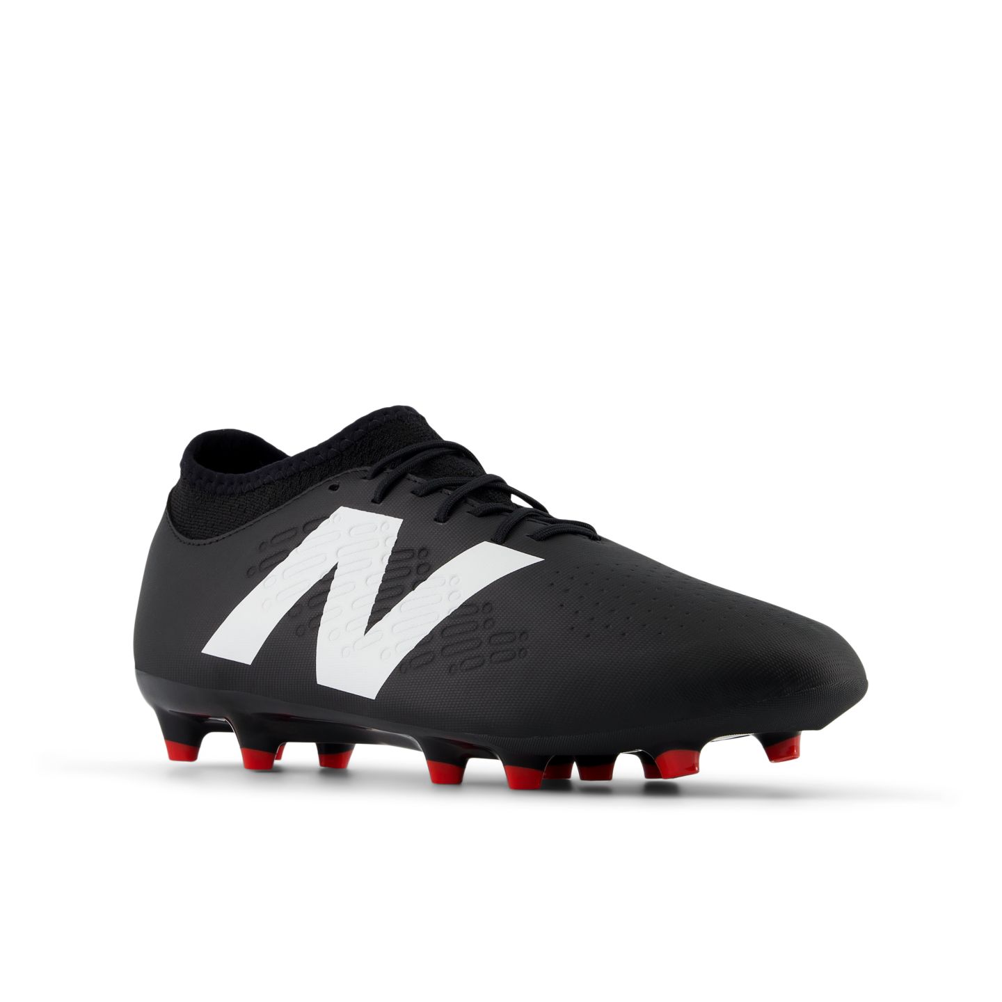Мужские бутсы New Balance Tekela Magique FG V4+, цвет: Чёрный / Белый — фото 2