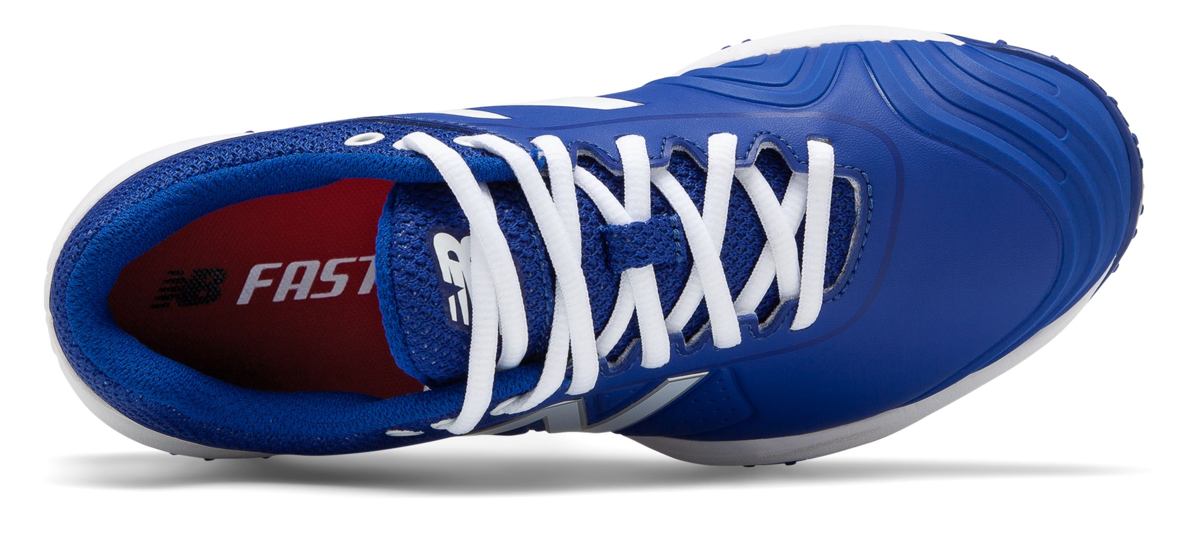 royal blue new balance turf shoes