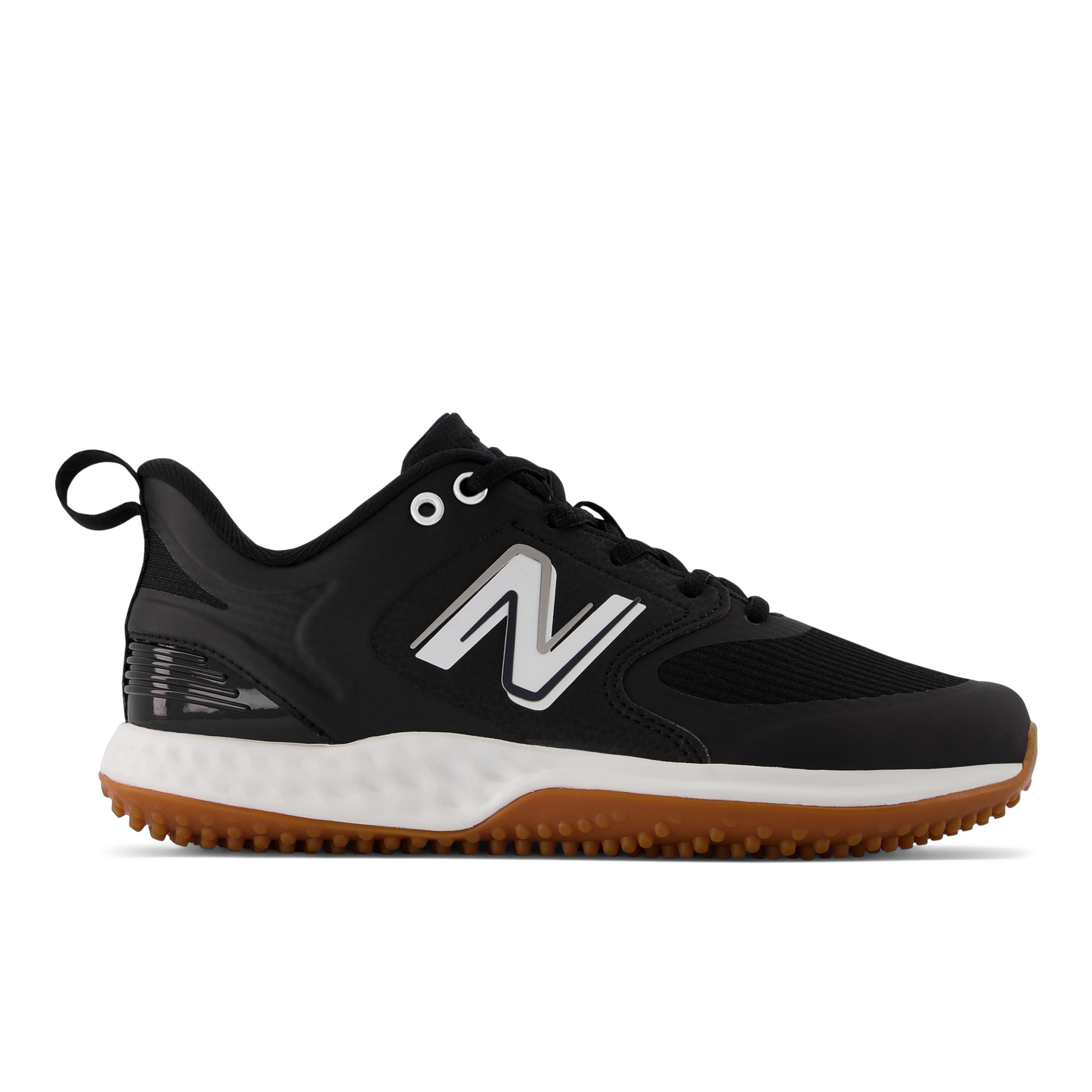 

New Balance Women's Fresh Foam Velo v3 Turf-Trainer Black/White - Black/White