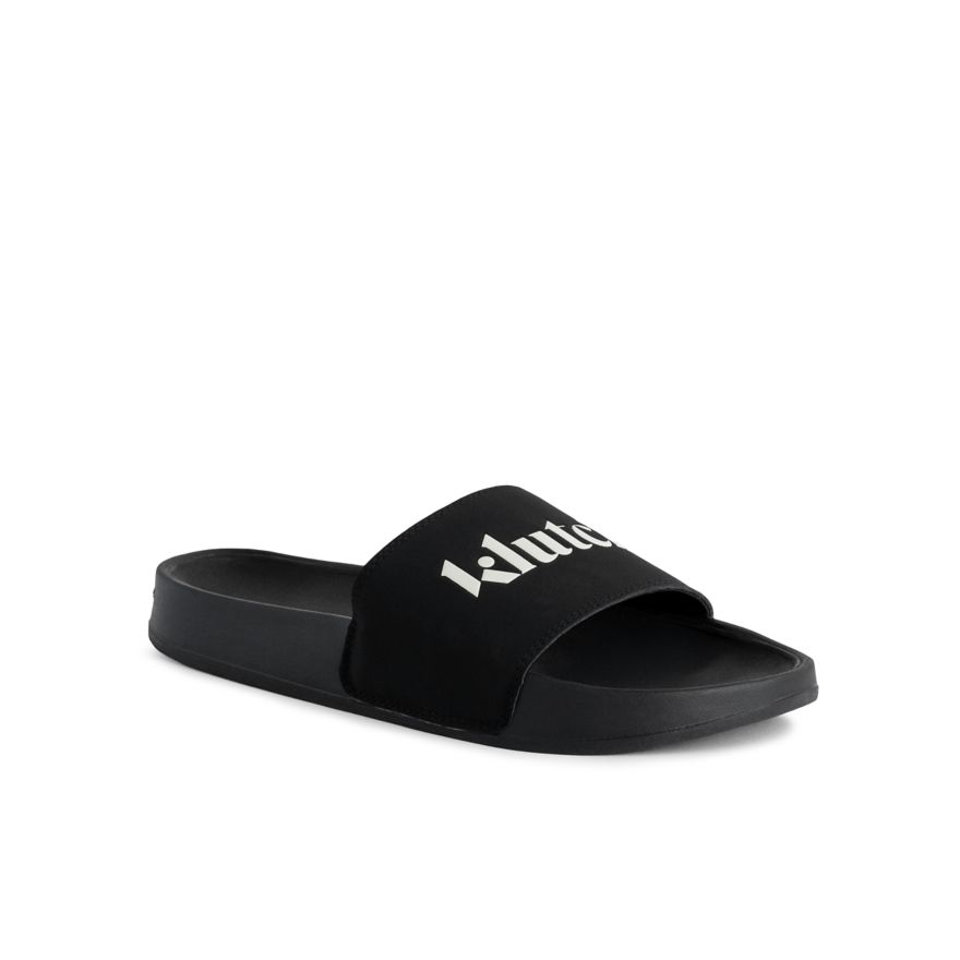 New Balance Unisex 200 Klutch Slides (Black with Angora)