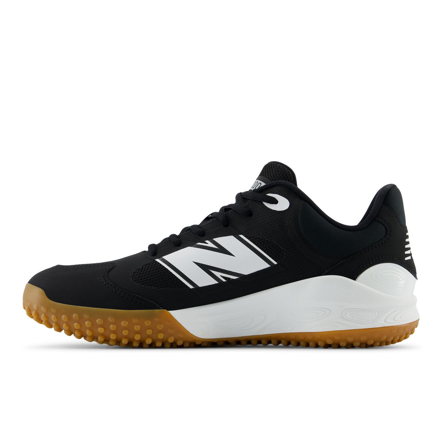 Мужские кроссовки New Balance Fresh Foam 3000v7 Turf-Trainer, цвет: Чёрный / Белый — фото 5