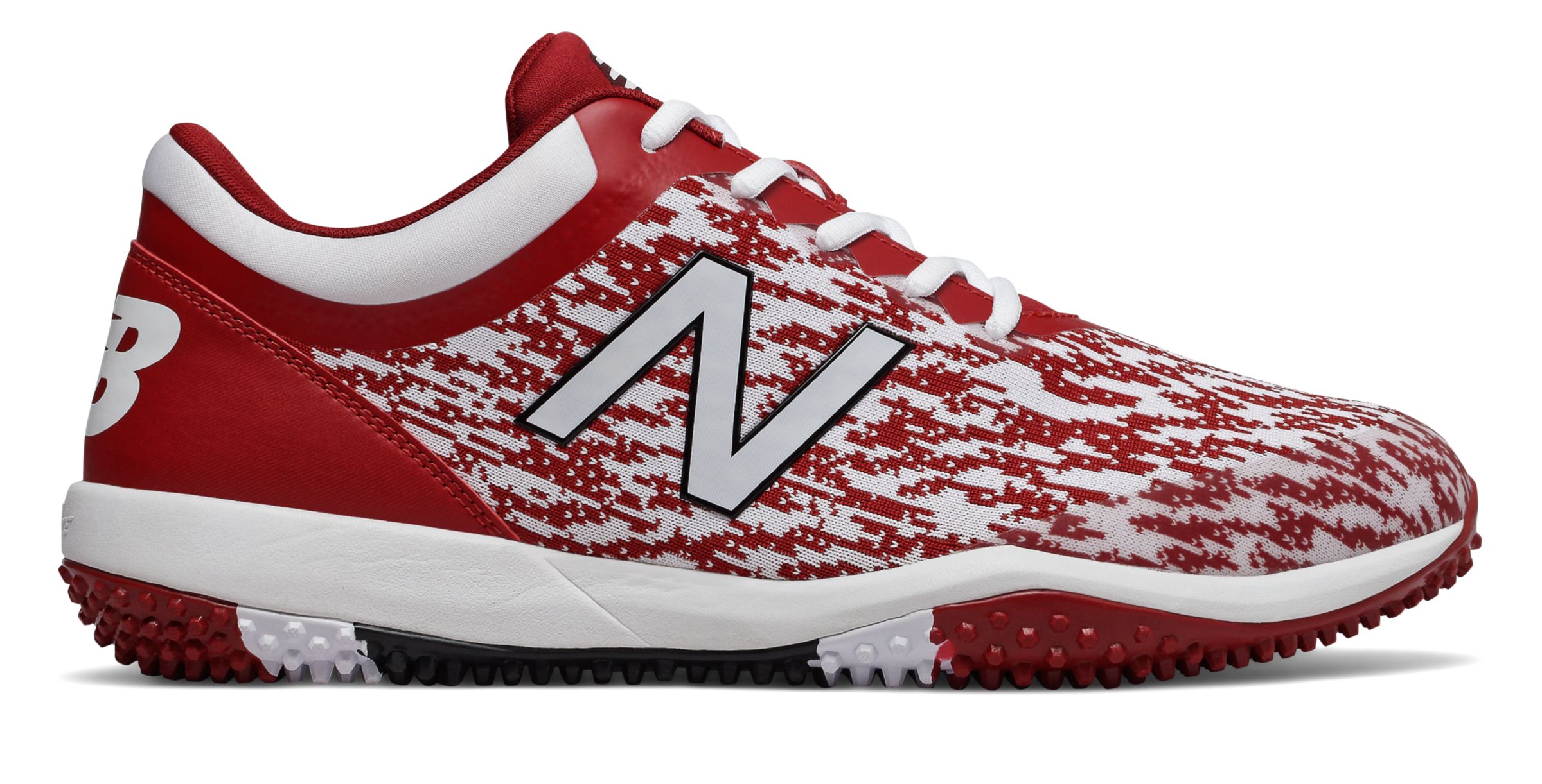 red new balance turf shoes