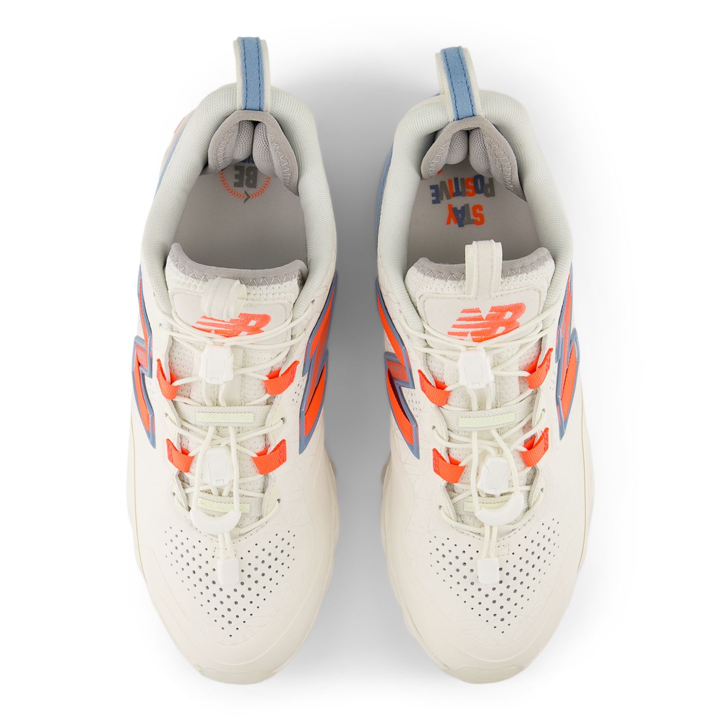 Мужские кроссовки New Balance FuelCell Lindor 3 Off-Field, цвет: Синий / Белый — фото 4