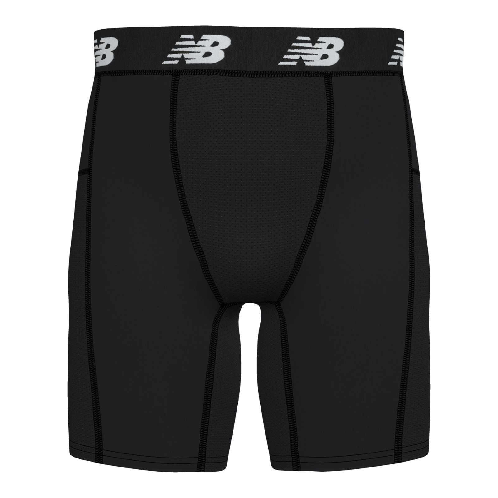 

New Balance Men's Baselayer Short Black - Black