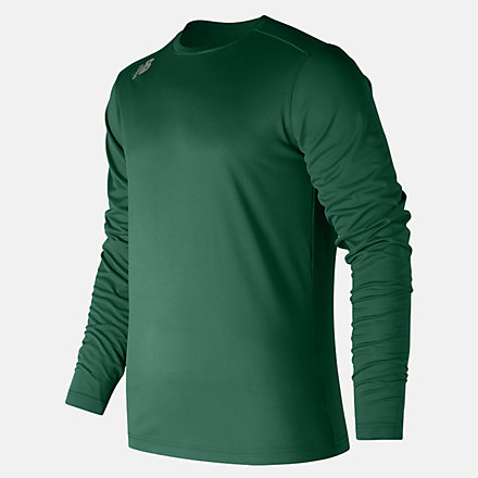 New Balance Long Sleeve Tech Tee, TMMT501TDG image number null