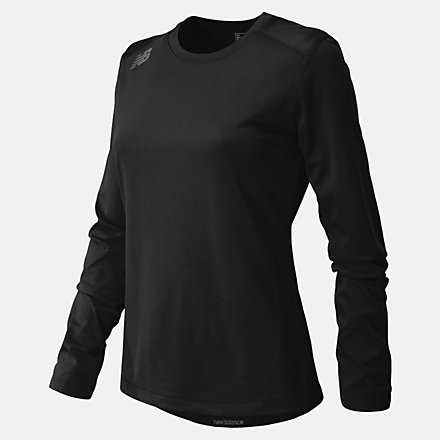 New Balance NB Long Sleeve Tech Tee, TMWT501TBK image number null
