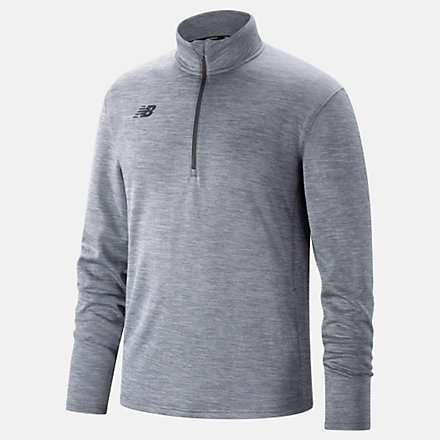New Balance Youth Thermal Half Zip, TMYT725MHG image number null