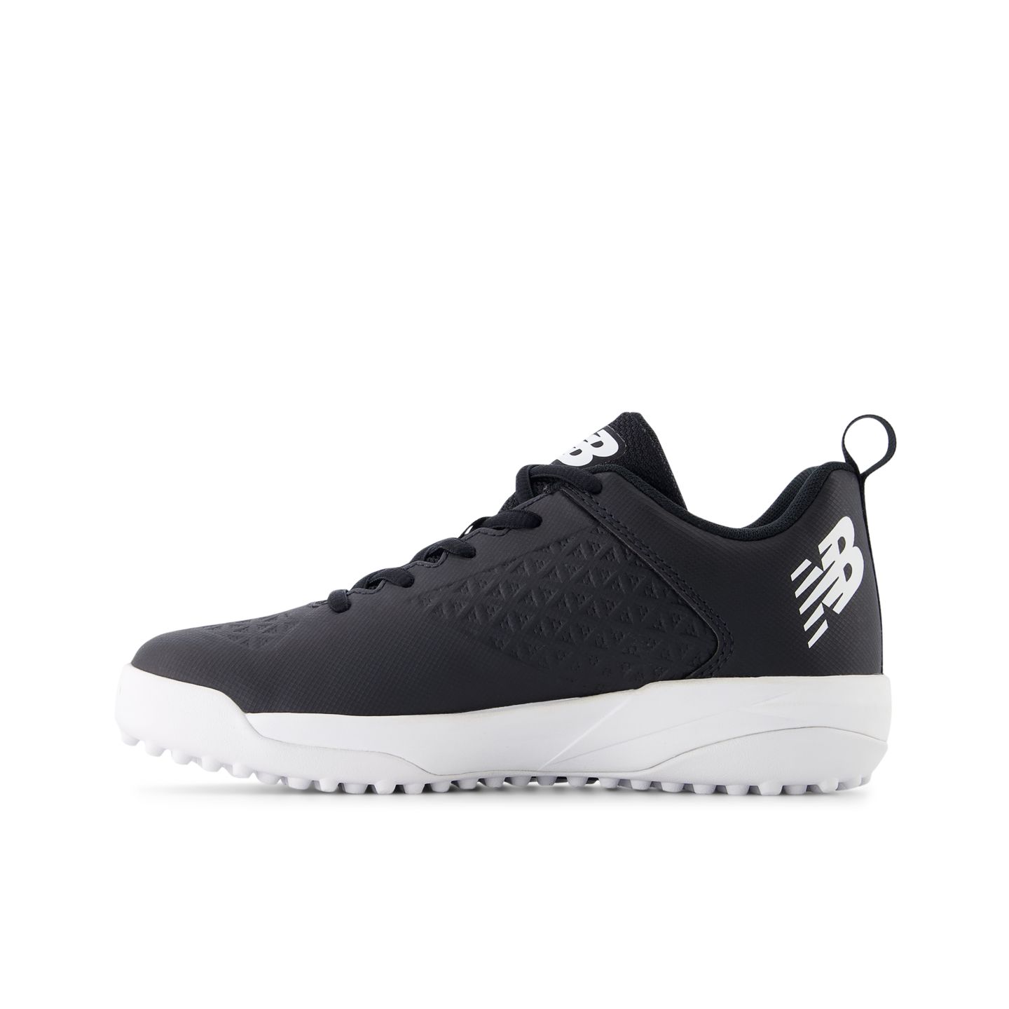 Детские кроссовки New Balance 4040 v8 Youth Turf-Trainer, цвет: Чёрный / Белый — фото 3