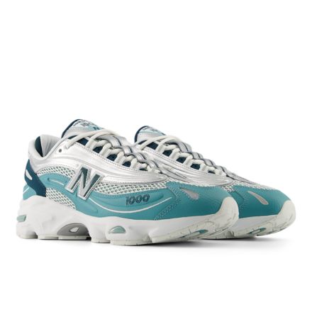 1000, FADED TEAL with NB 103 WHITE, U10005LE