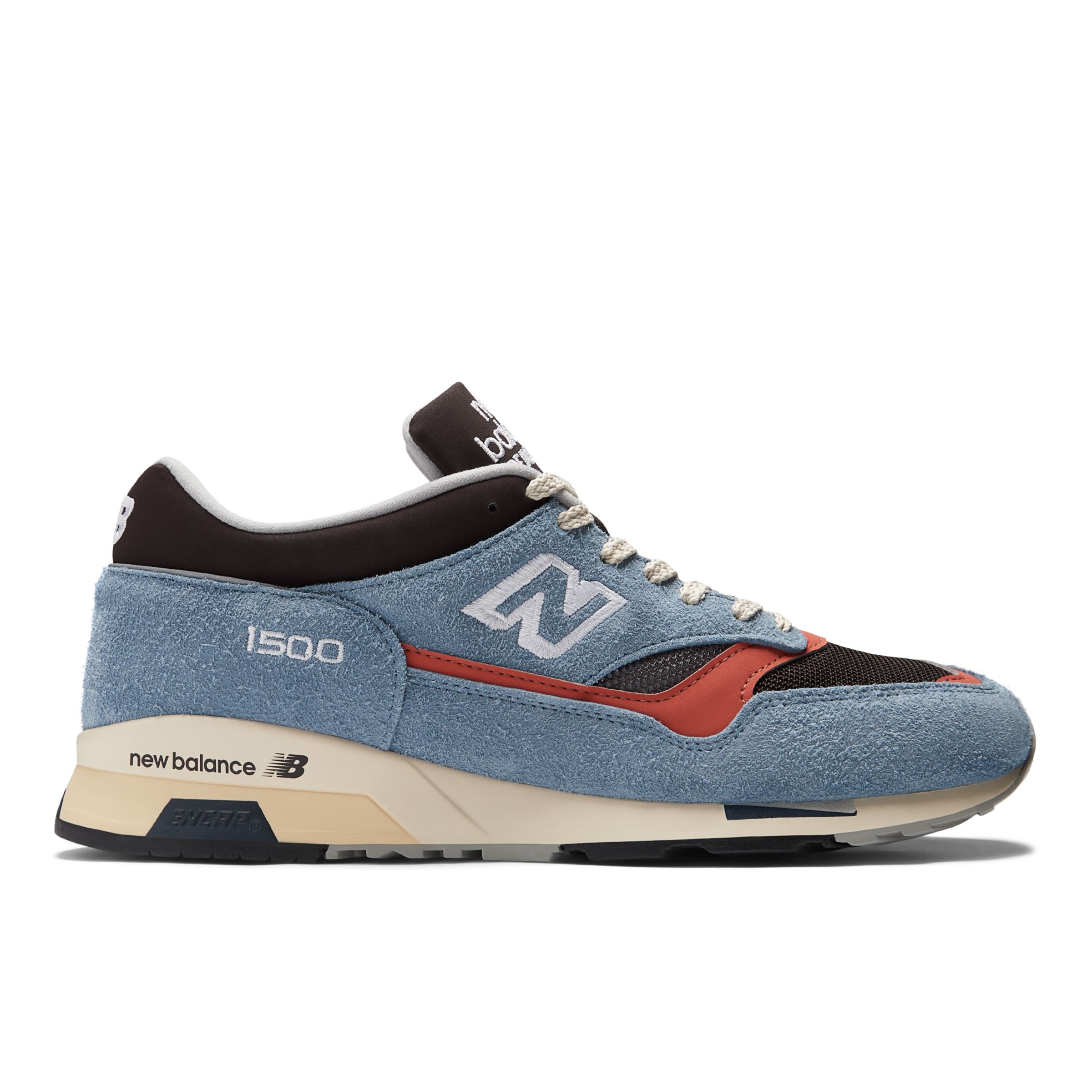 

New Balance Unisex Made in UK 1500 Blue/Brown/Orange/Grey - Blue/Brown/Orange/Grey