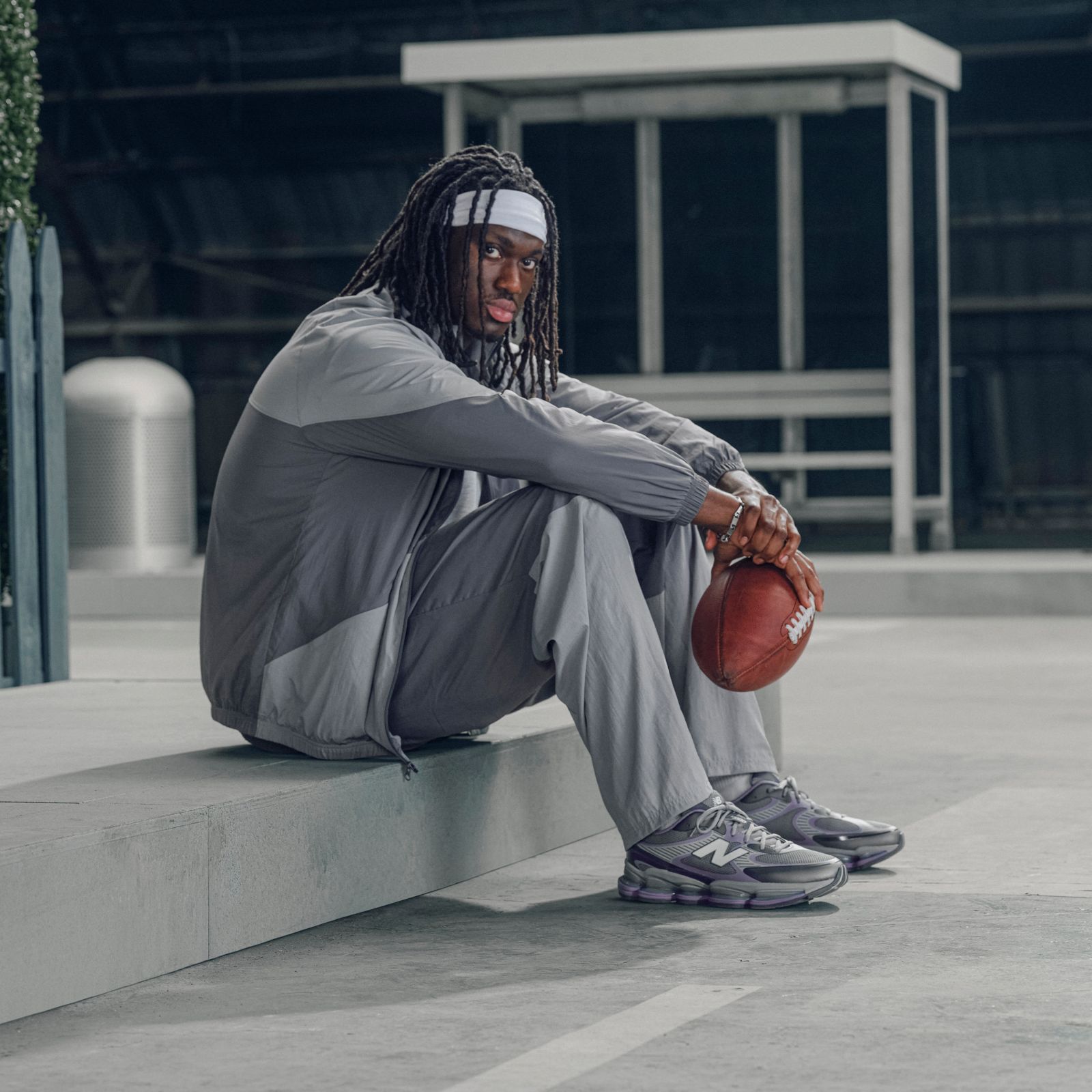 Мужские кроссовки New Balance ABZORB 2000 Grey Days — фото 2
