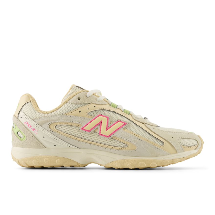New Balance Unisex Warm Skies 204L Shoes (Sherbert With Angora And Dry Lime)