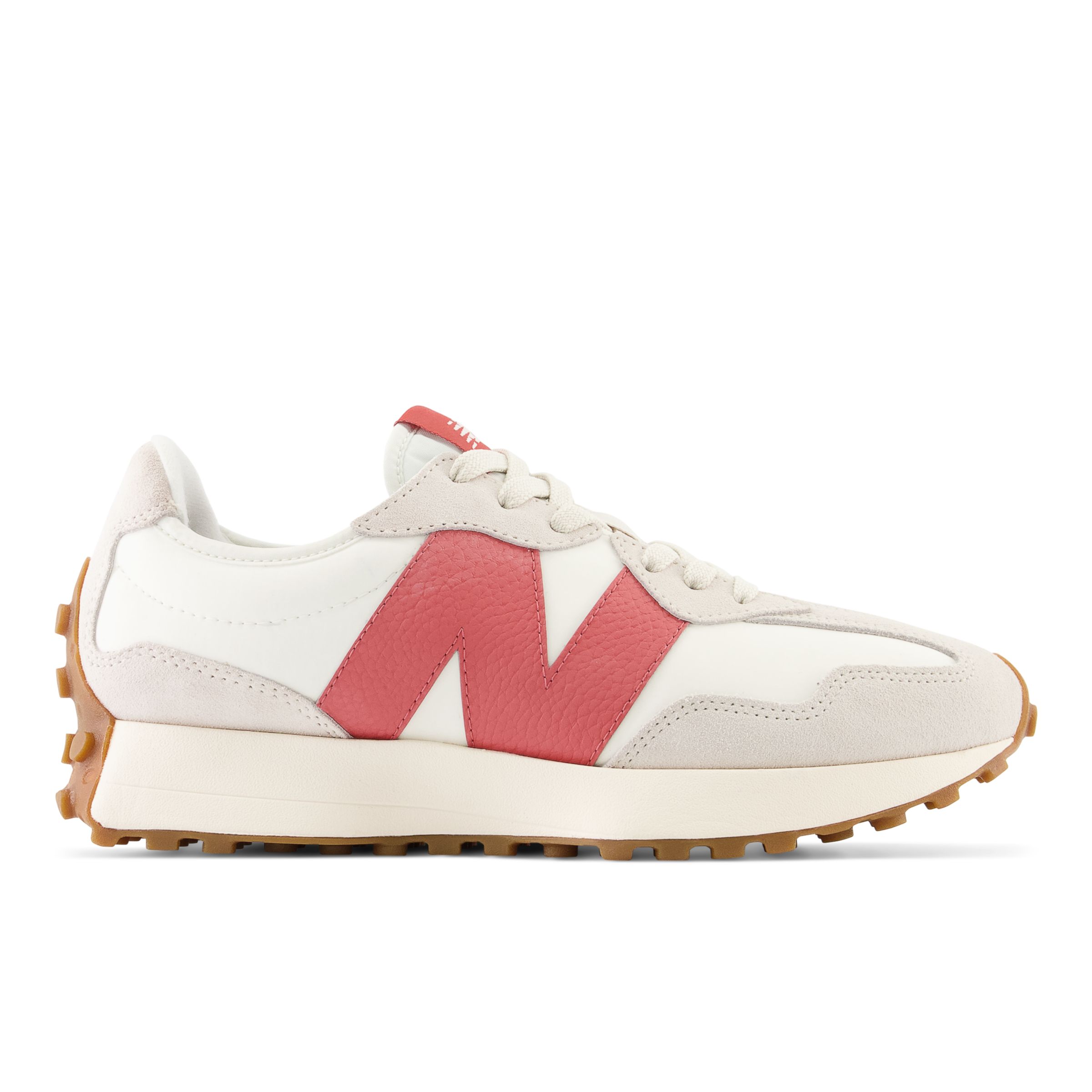 

New Balance Unisex 327 Beige/Red - Beige/Red