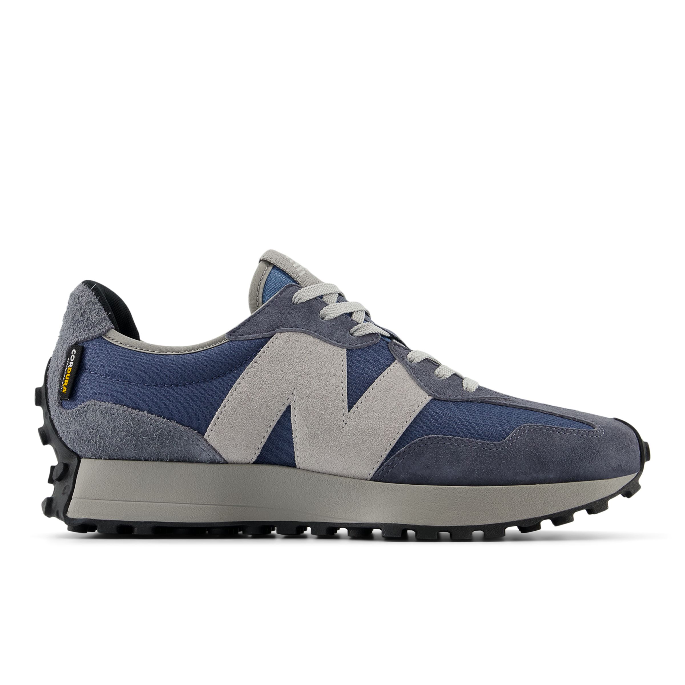 New Balance Unisex 327 in Grau/Blau