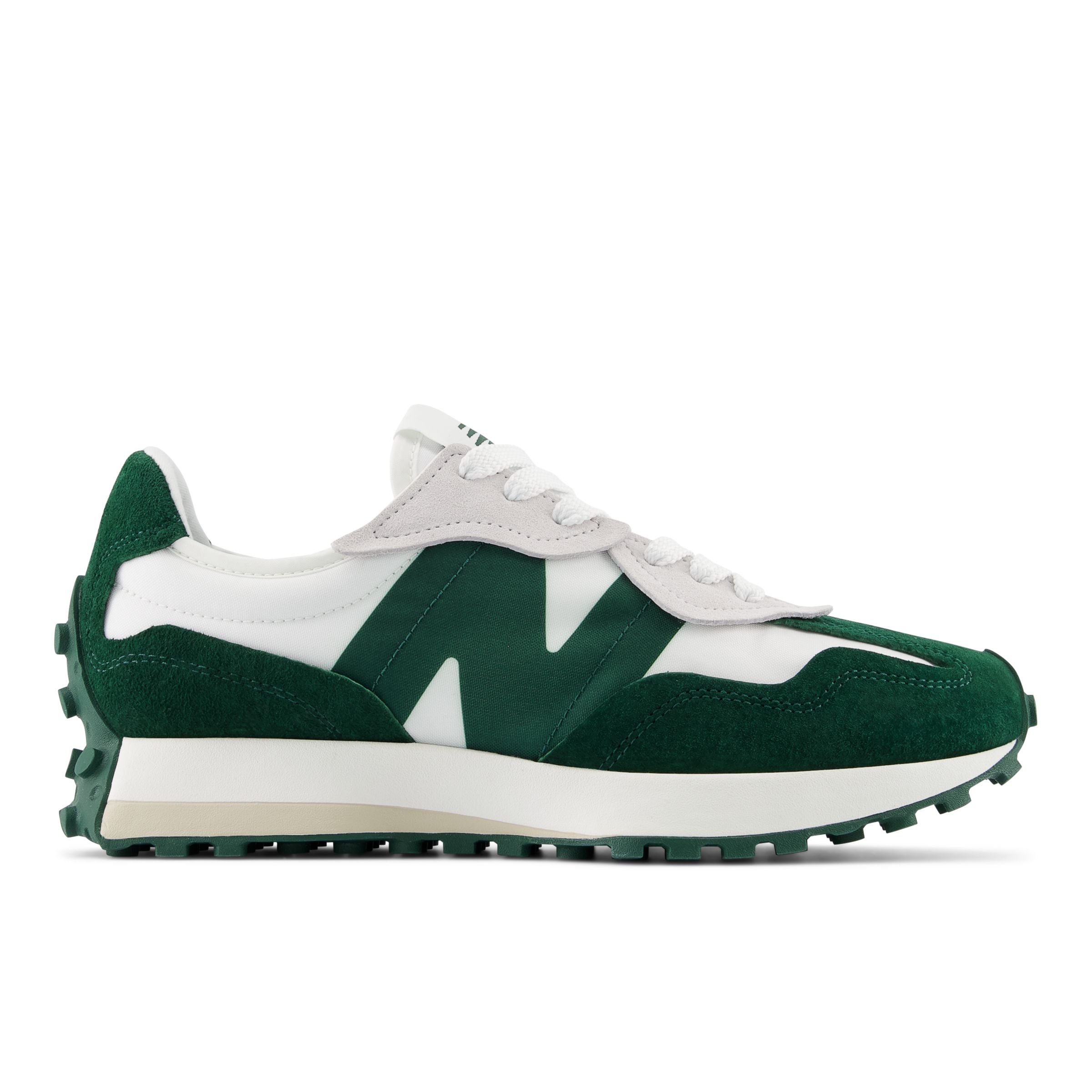 

New Balance Unisex 327 Green/White - Green/White