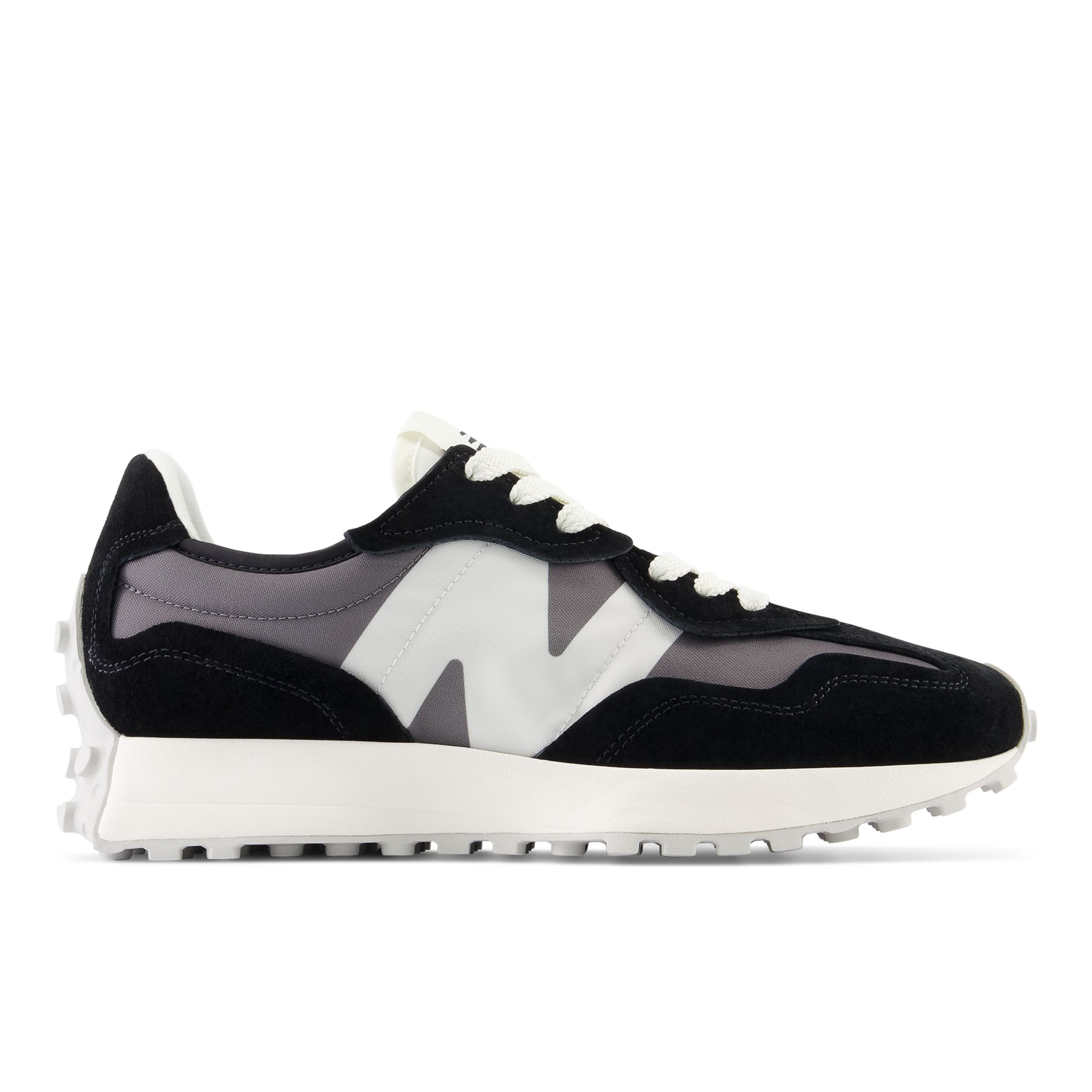 

New Balance Unisex 327 Black/Grey - Black/Grey