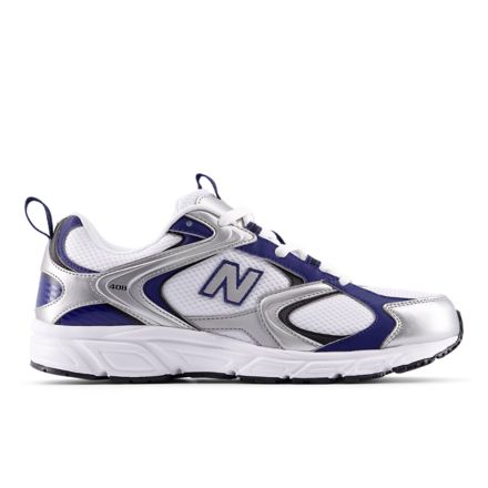 408, WHITE with SILVER METALLIC with BLUE OYSTER, U40825M