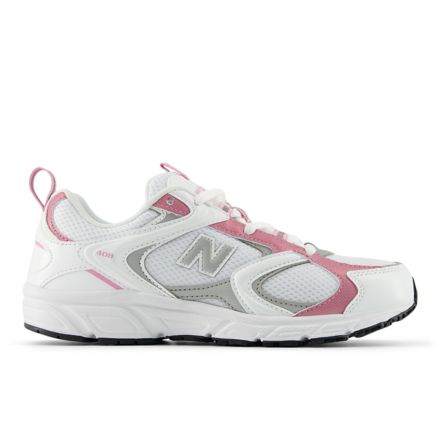 408, WHITE with SILVER METALLIC with PINK SUGAR, U4087QY