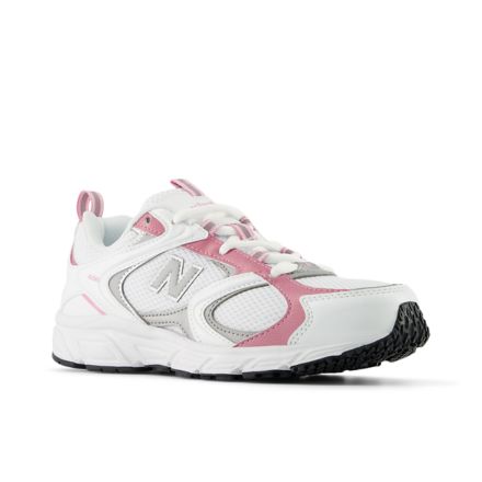 408, WHITE with SILVER METALLIC with PINK SUGAR, U4087QY