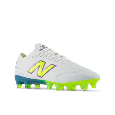 442 Elite Knit HG/AG V3, WHITE with ALKALINE GREEN, U41HM3SL