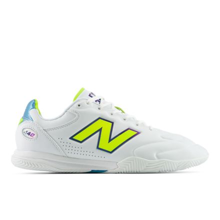 442 Elite IN V3, WHITE with ALKALINE GREEN, U41I795