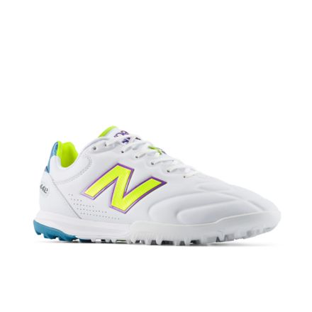 442 Elite TF V3, WHITE with ALKALINE GREEN, U41T46O
