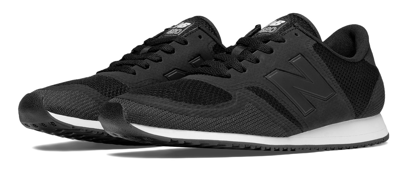 new balance 70s running 420 trainers in black mrl420sd