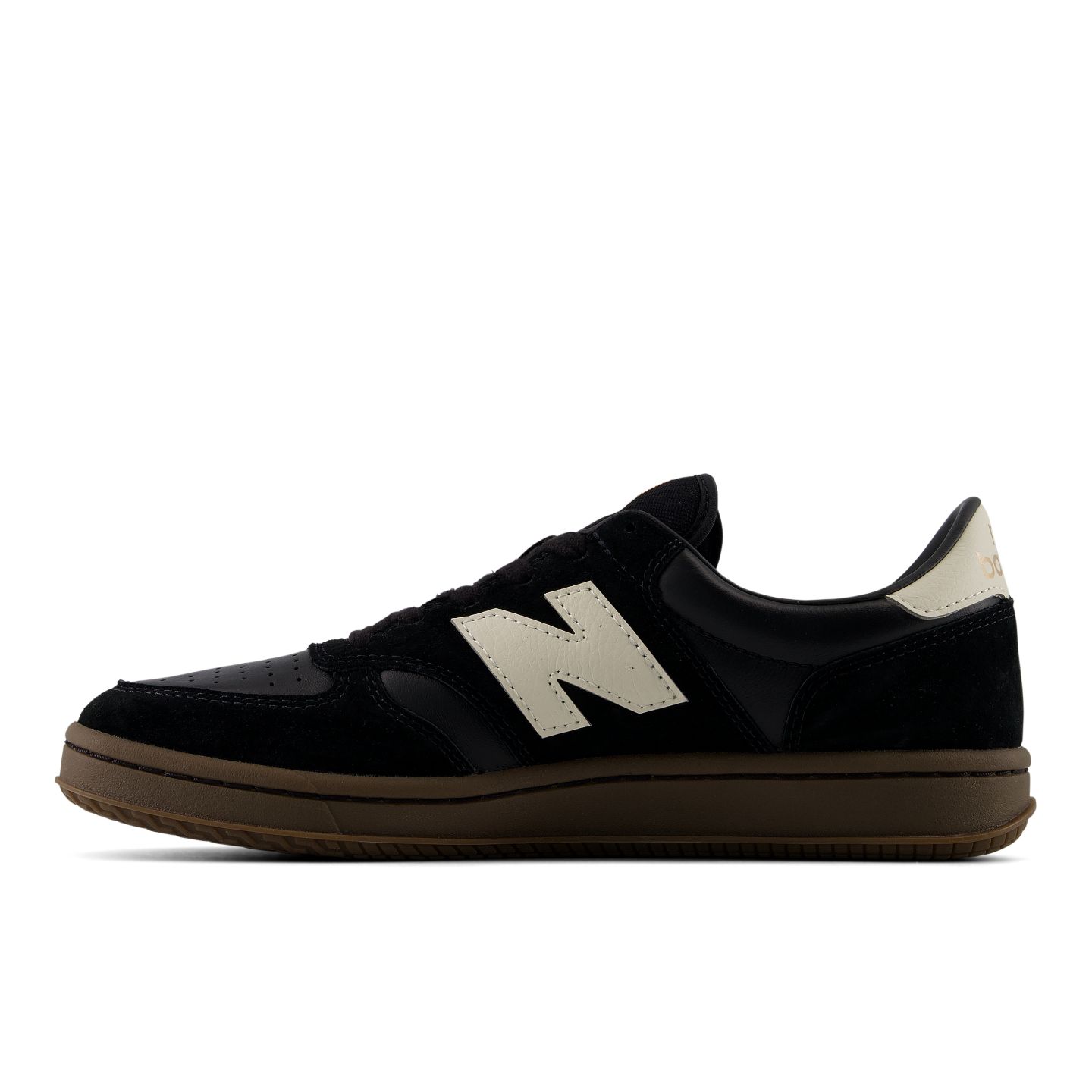 Мужские кроссовки New Balance T500, цвет: Чёрный / Металлик — фото 3