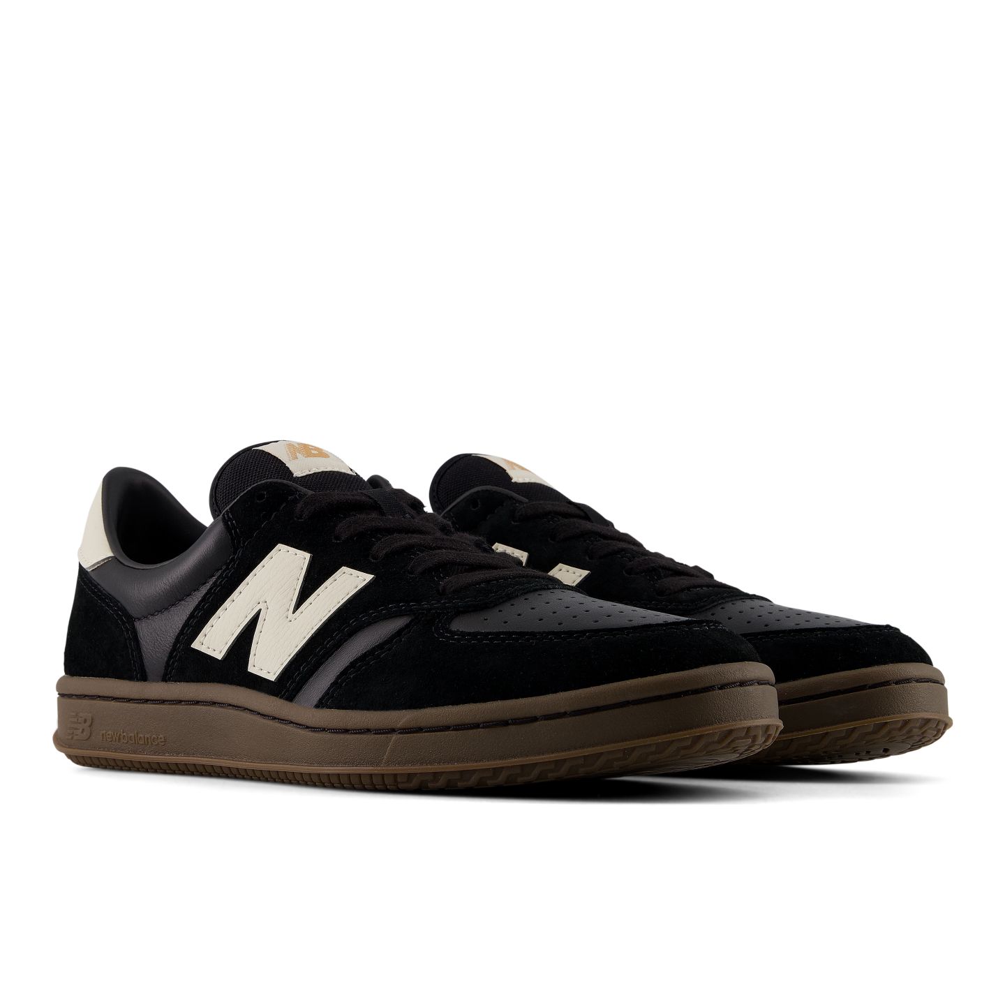 Мужские кроссовки New Balance T500, цвет: Чёрный / Металлик — фото 2