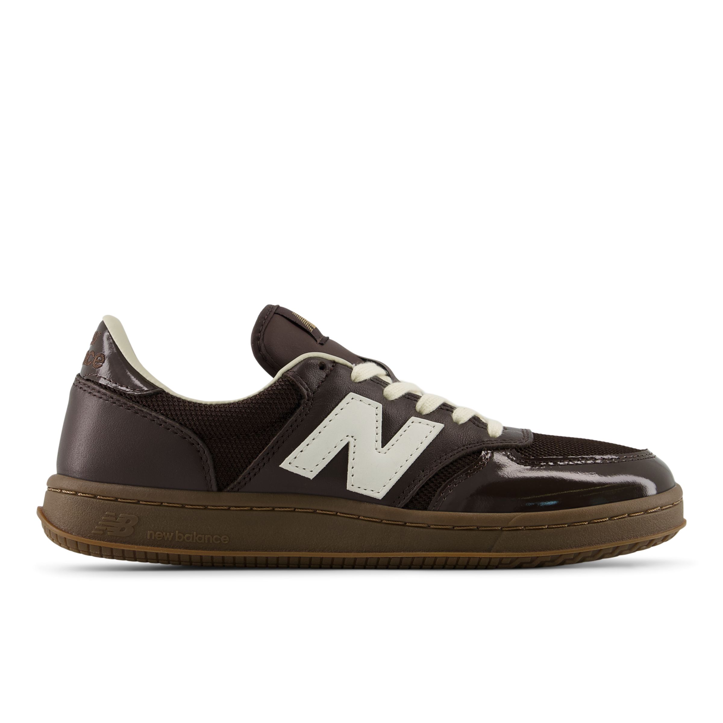 New Balance Unisex T500 Sneakers - Brown/White - U5009H1