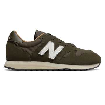 new balance beige & navy trailbuster trainers