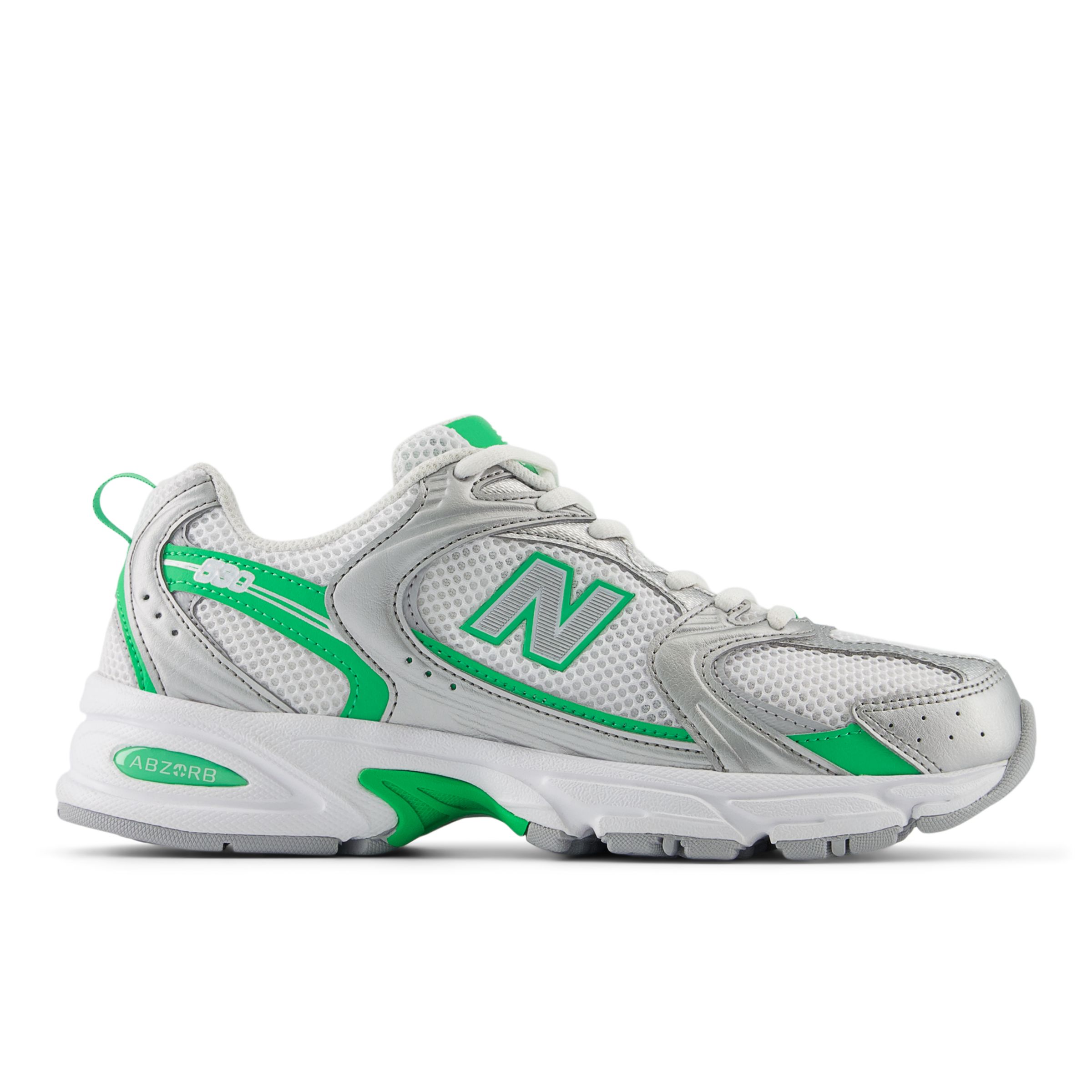 

New Balance Unisex 530 Grey/Green - Grey/Green