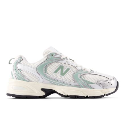 530, Silver Metallic with Mosaic Green, U530SEB