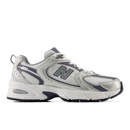 530, SILVER METALLIC with NEPTUNE GREY with WHITE, U530SMP