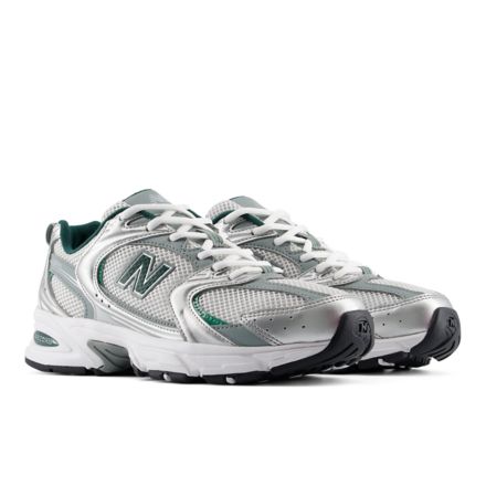 530, SILVER METALLIC with NEPTUNE GREY with WHITE, U530SMS