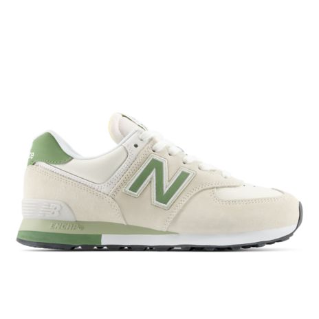 Men's 574 Core Sneakers | Grey With White - New Balance