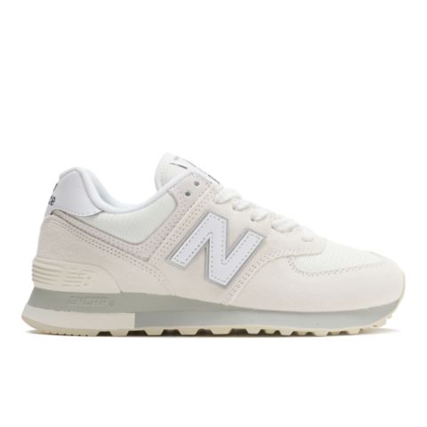 Детские кроссовки New Balance 574, цвет: Белый