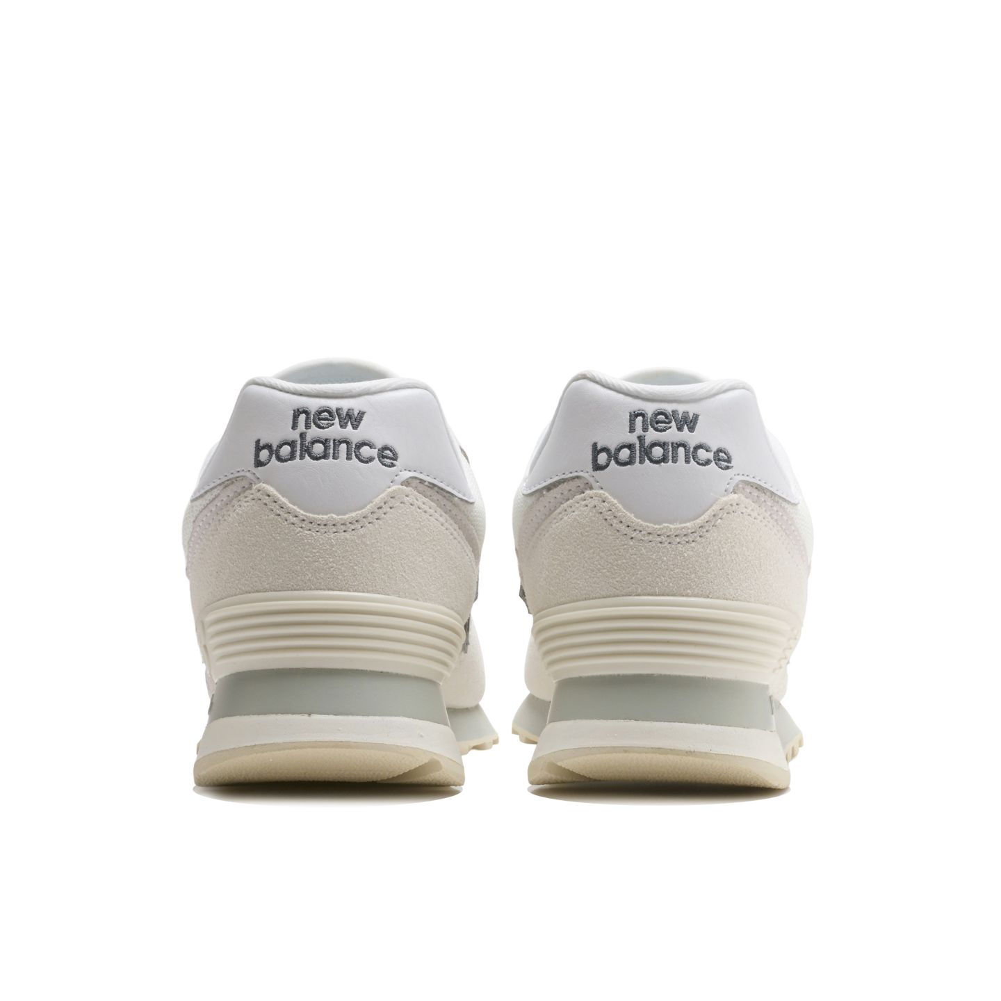 Детские кроссовки New Balance 574, цвет: Белый — фото 4