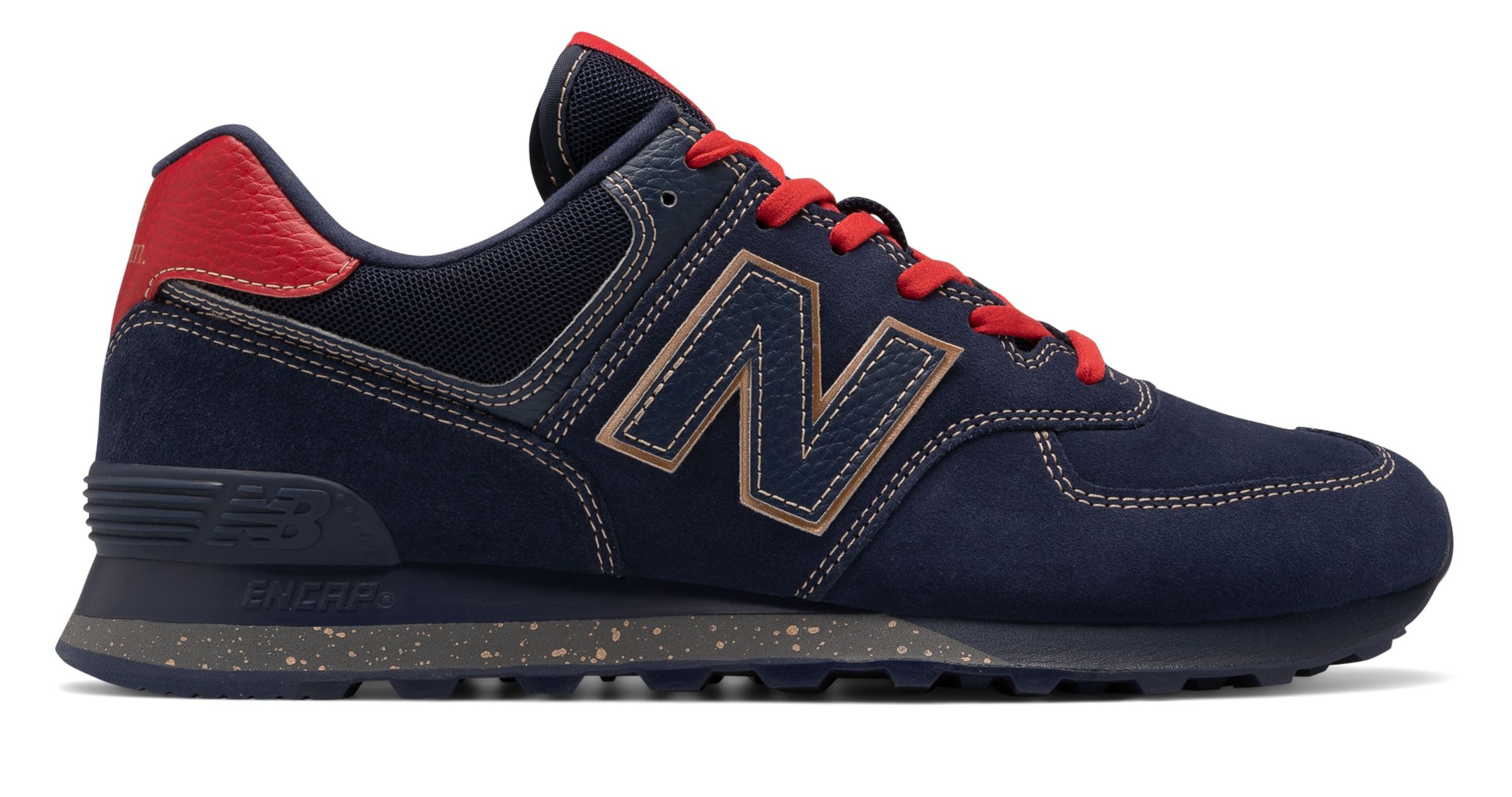 new balance 574 homme orange