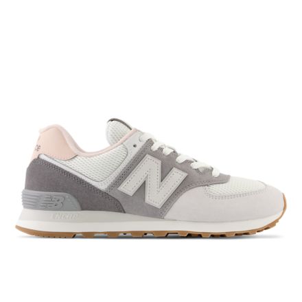 574 Unisex Sneakers | Grey with white - New Balance