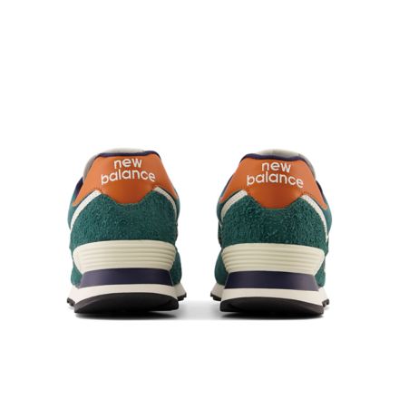 New balance 574 store green orange