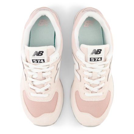 New balance 574 store rose pale