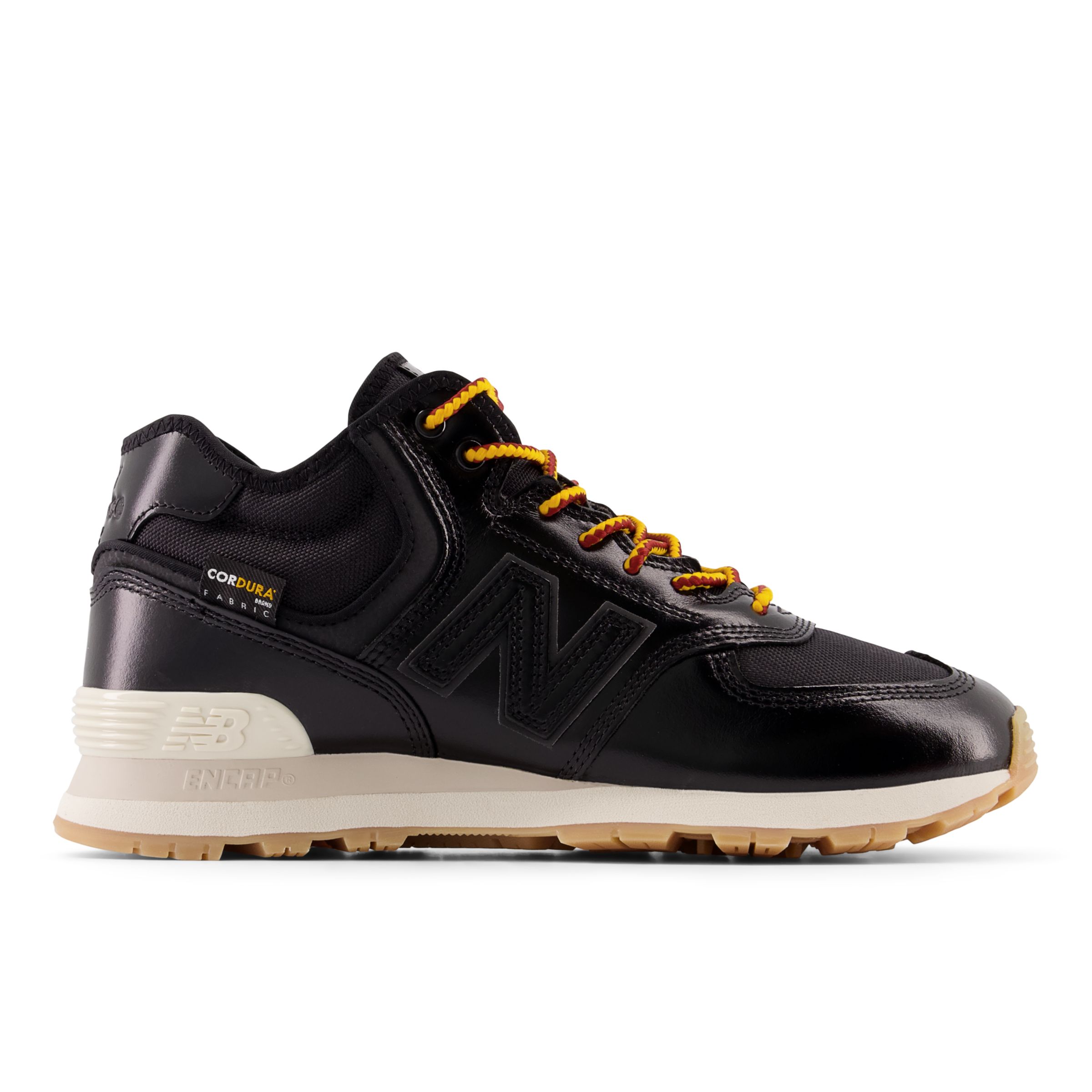 

New Balance Unisexe 574H en Noir, Leather, Taille 41.5 Large