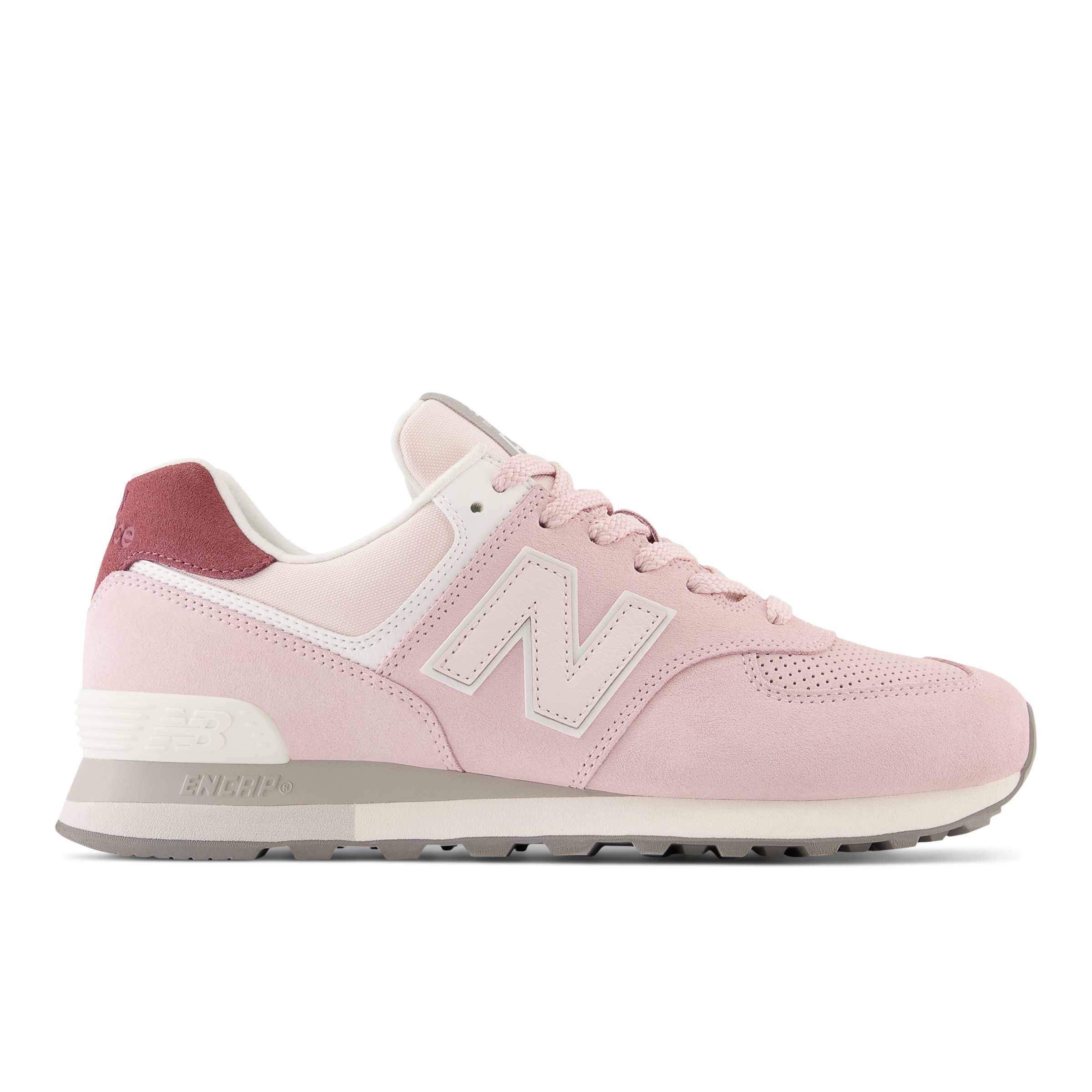 New Balance Unisex 574 in Cinza, Suede/Mesh, Tamanho 41.5