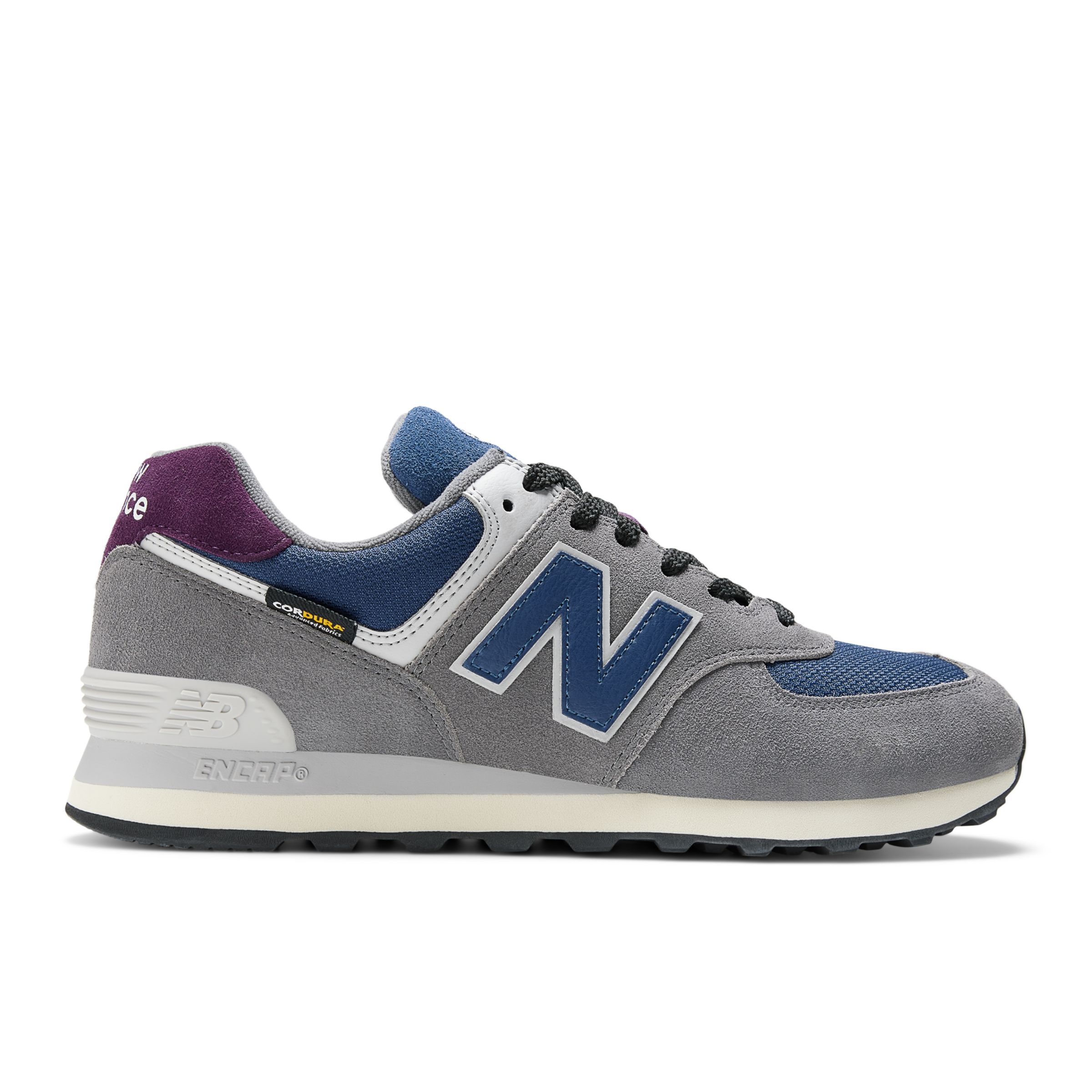 

New Balance Unisex 574 Grey/Blue - Grey/Blue